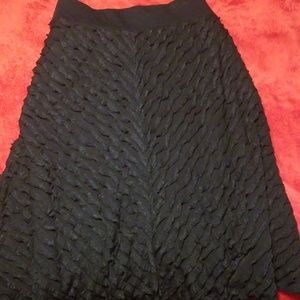Long Layered Skirt with Slip